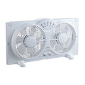 9 Inch 3 Speed Digital Twin Window Fan J7966