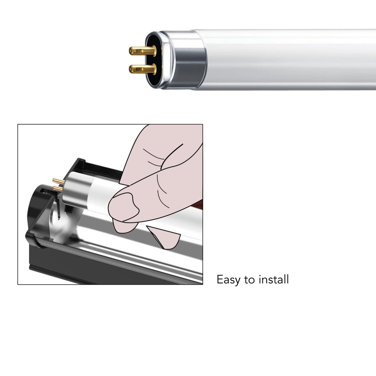 T5 UVB Light Kit and 2-Pack Replacement Tubes G93514