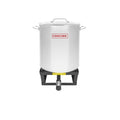 40 QT Stainless Steel Stock Pot + 12" Propane Outdoor Burner L80925