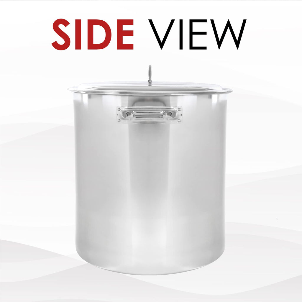 40 QT Stainless Steel Stock Pot + 12" Propane Outdoor Burner L80925