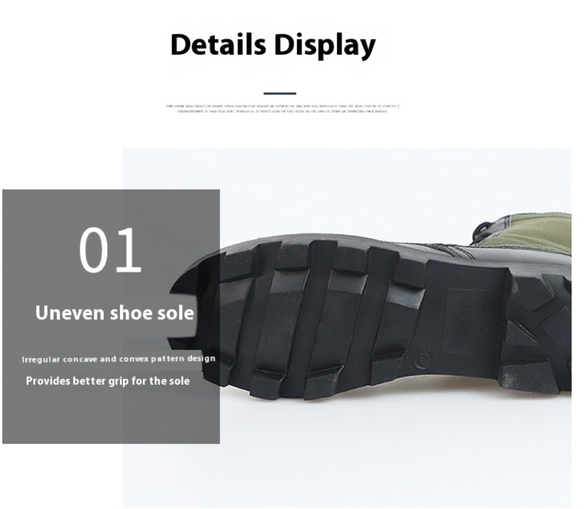 Lightweight Waterproof Leather Tactical Boots Y5397