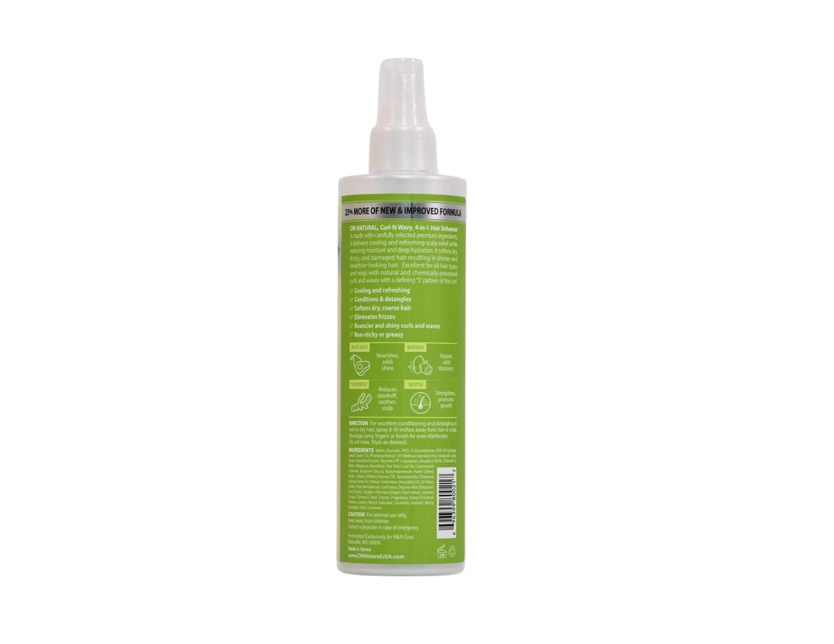 Natural Curl-N-Wavy 4-in-1 Hair Enhancer 10 OZ I262313