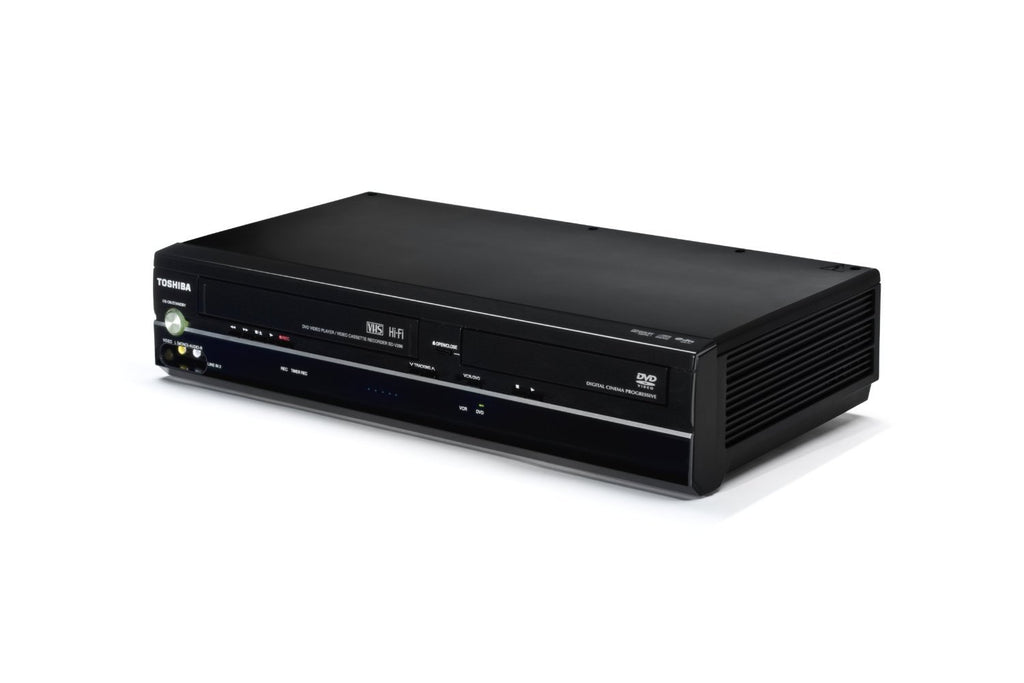 Black DVD Player/VCR Combo Y1446