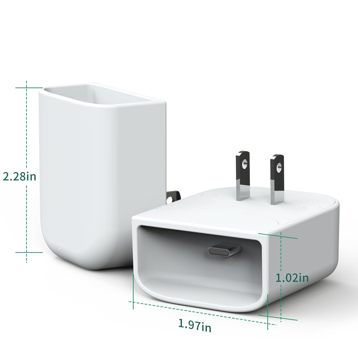 Wall Mount Bracket with Built-in Plug W530139