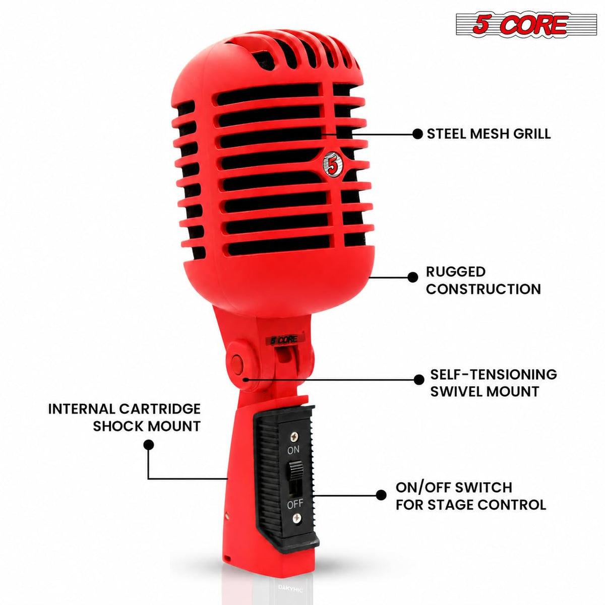 Retro Dynamic Vocal Microphone K31904