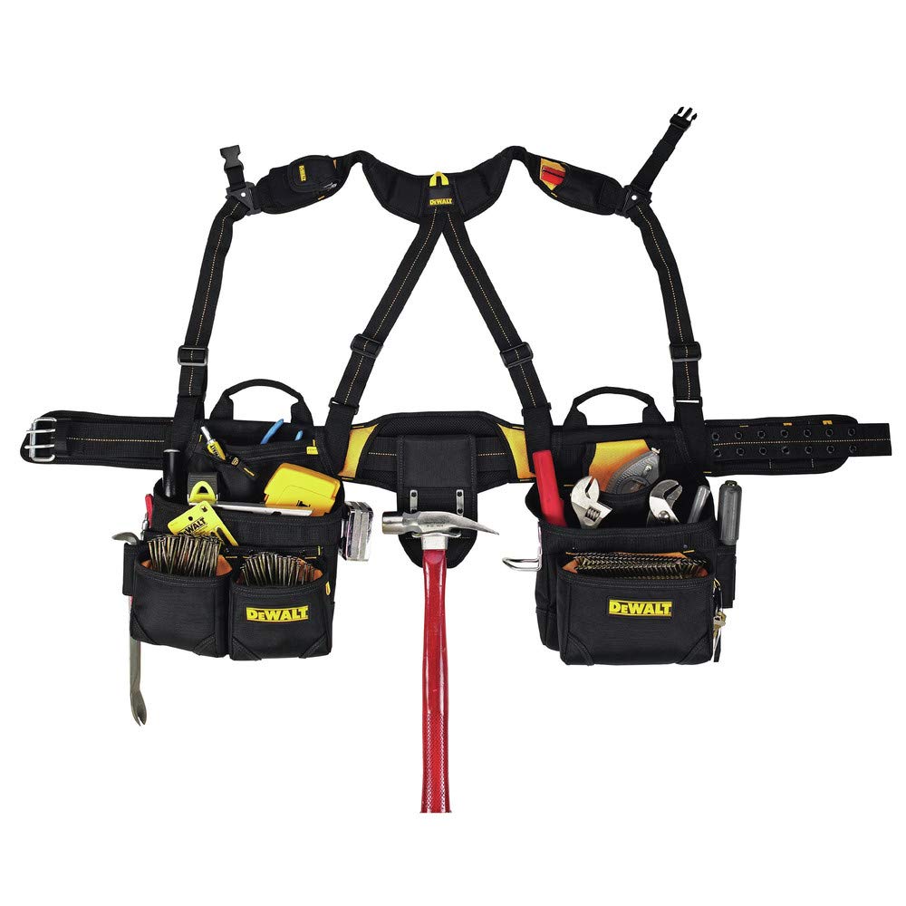 Black Tool Belt and Suspenders E12254