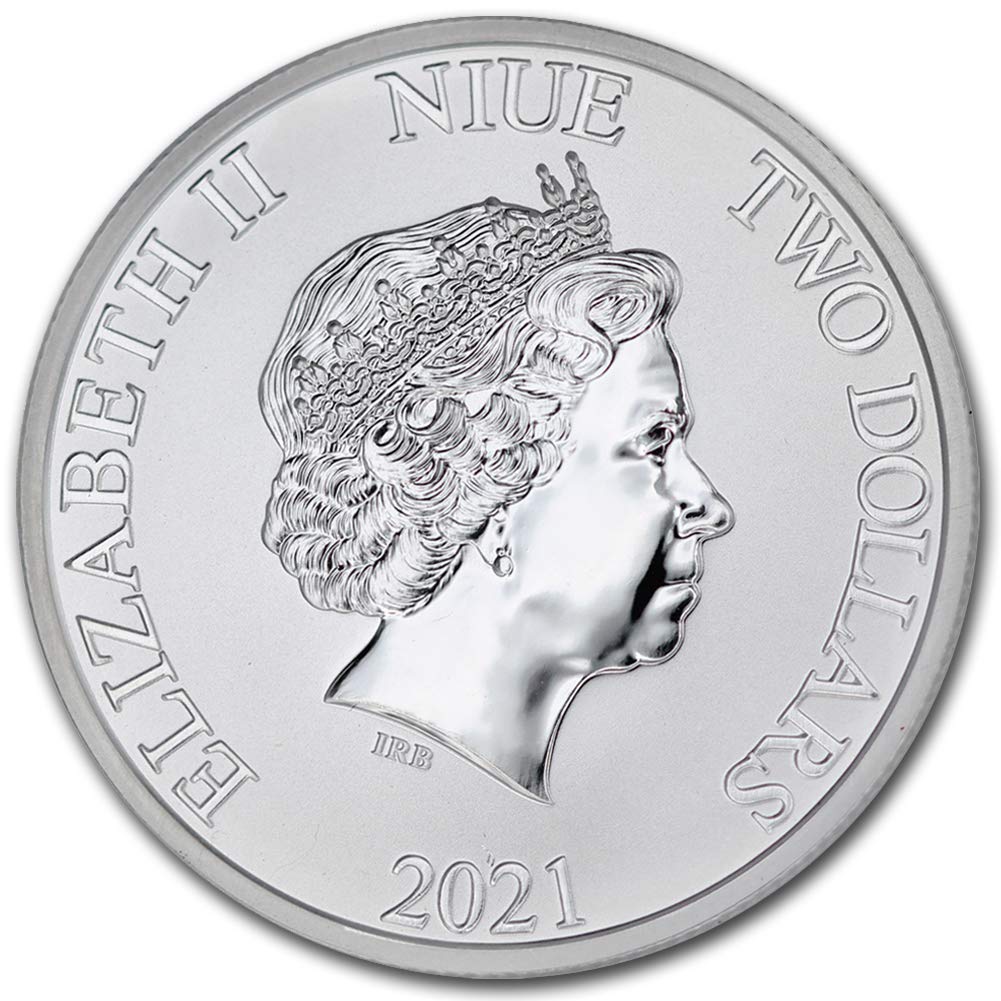 1 oz Silver Star Wars Millennium Falcon $2 I76739