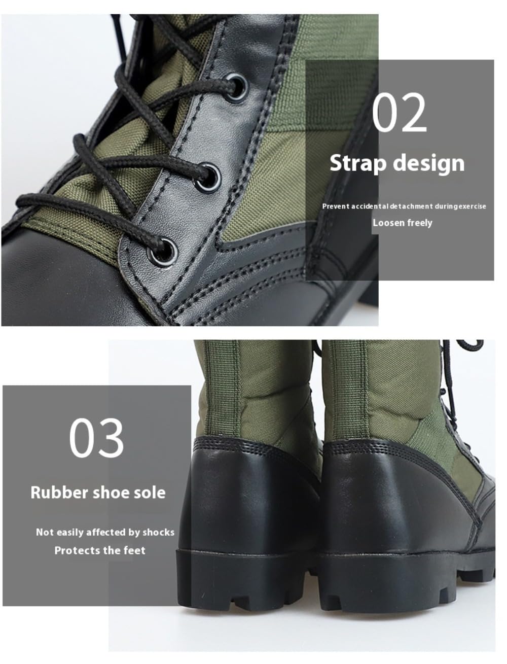 Lightweight Waterproof Leather Tactical Boots Y5397