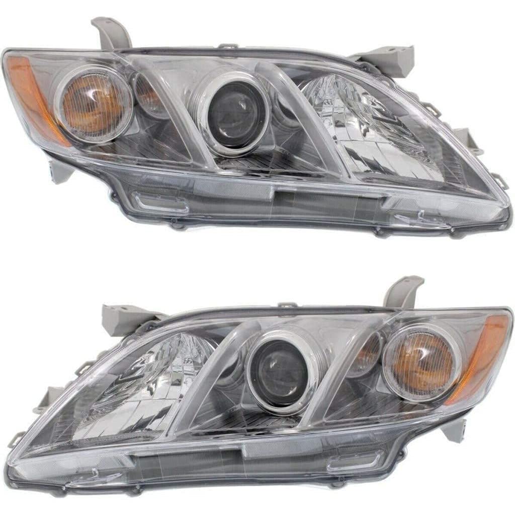 Toyota Camry Headlights Driver and Passenger Side Assembly A3285