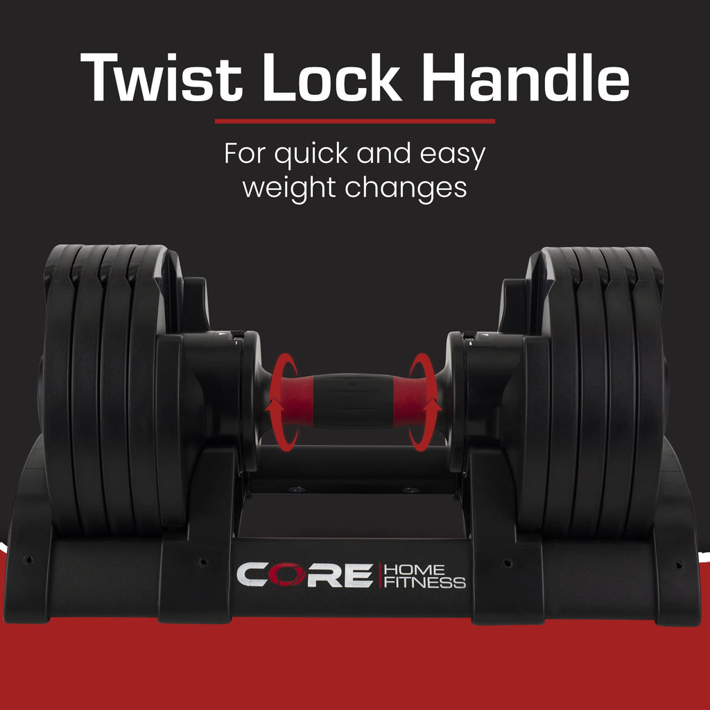 Adjustable Dumbbell Weight Set V658