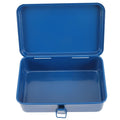 Blue Heavy Duty Portable Iron Toolbox Organizer L516