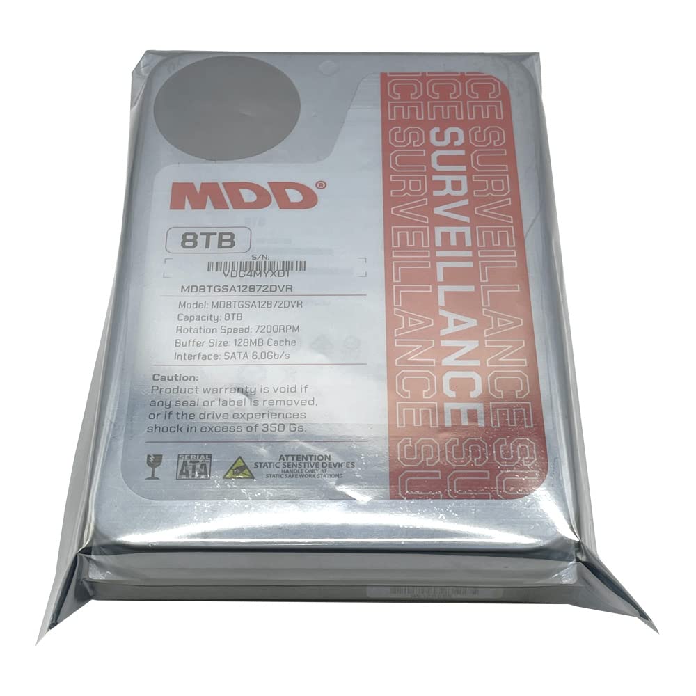8TB 7200RPM 128MB Cache SATA 6.0Gb/s 3.5-inch Internal Surveillance Hard Drive O474421