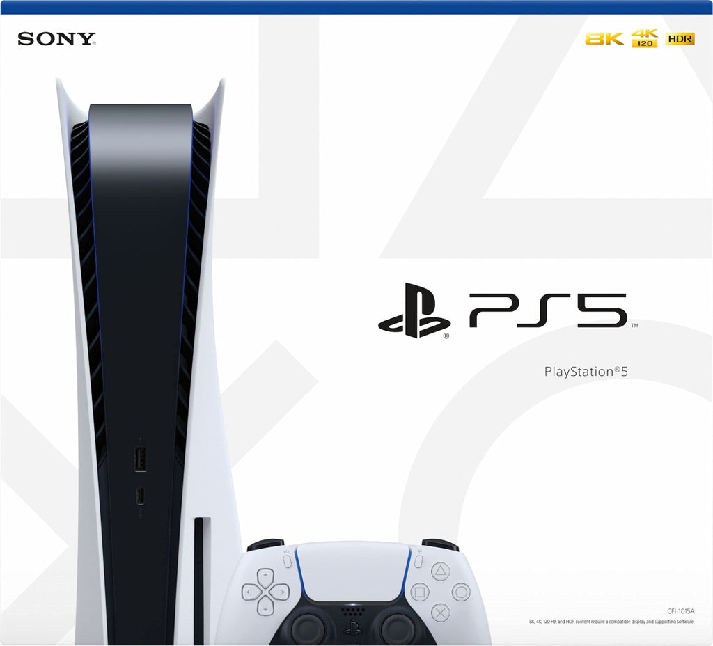 Playstation 5 Disc Version Console with Red Controller G996382