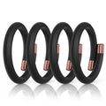 Black 4 Pack Mosquito Repellent Bracelets L676716