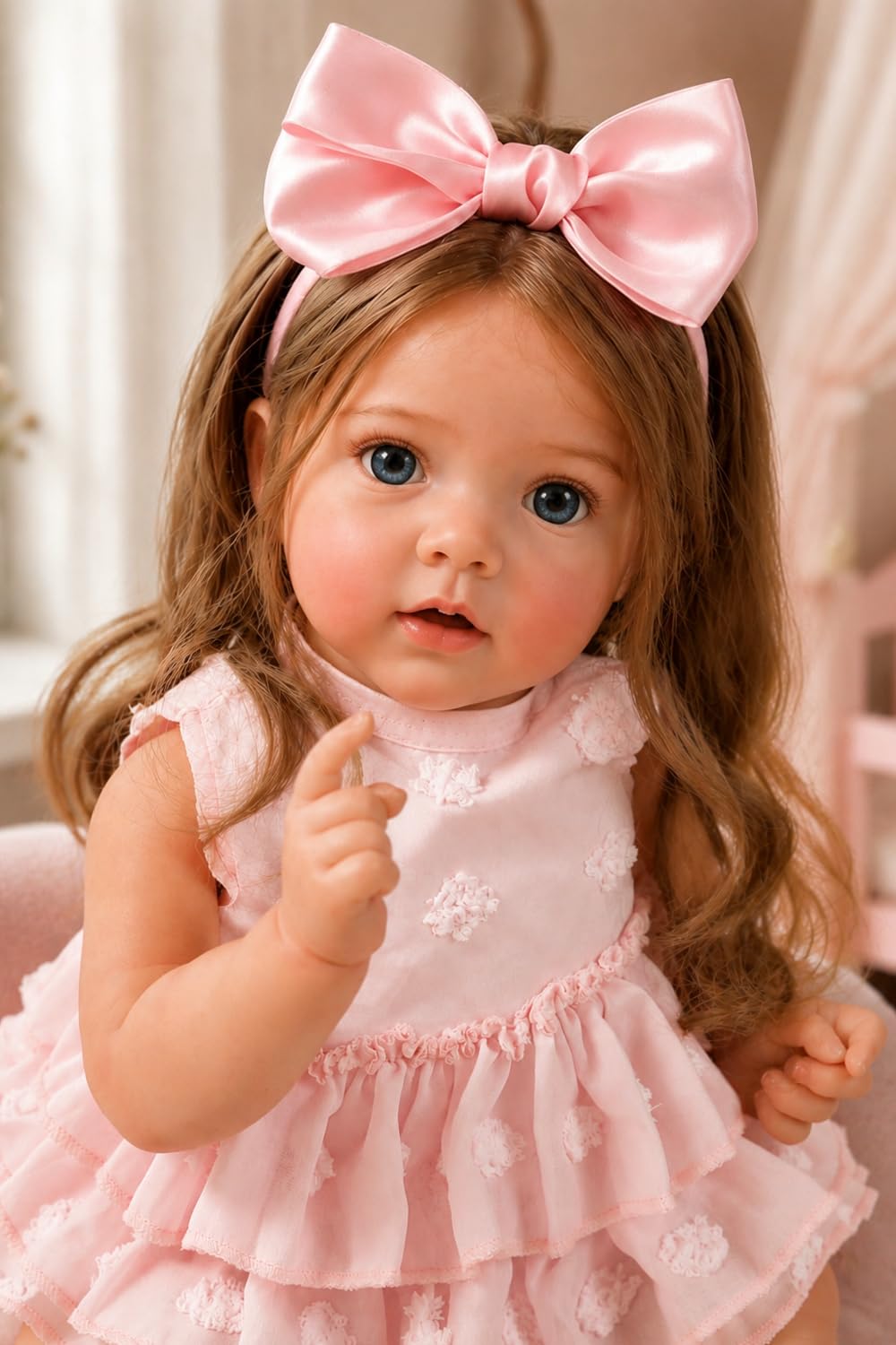 20 Inch Realistic Lifelike Newborn Baby Dolls with Soft Vinyl Body W981