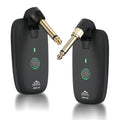 Wireless Guitar System Transmitter Receiver 7-Channel Rechargeable Black W3238