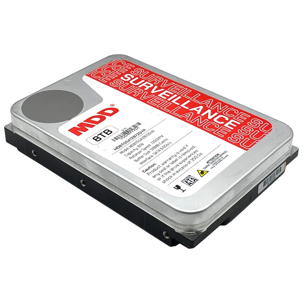 8TB 7200RPM 128MB Cache SATA 6.0Gb/s 3.5-inch Internal Surveillance Hard Drive O474421