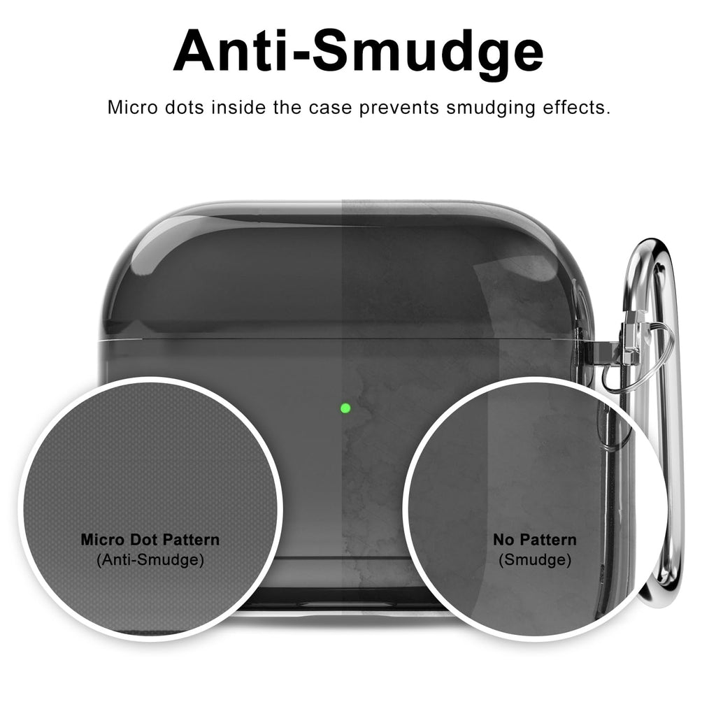 Clear Hard Plastic Airpods 3 Case with Keychain T193996
