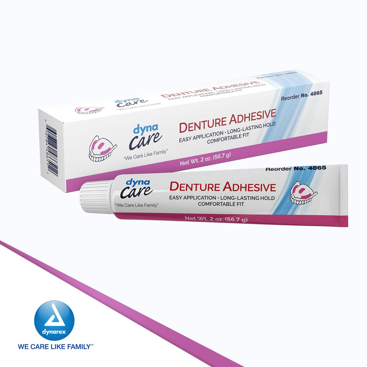 Mint Flavored 2 Oz Denture Adhesive Cream Y393598