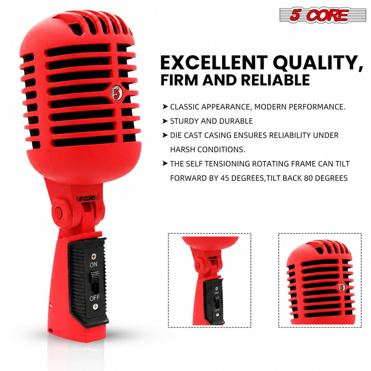 Retro Dynamic Vocal Microphone K31904