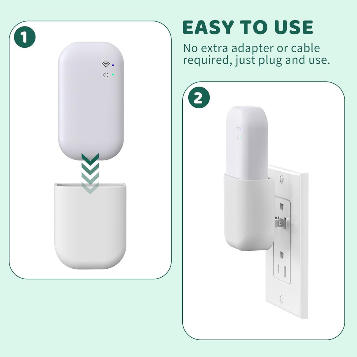 Wall Mount Bracket with Built-in Plug W530139