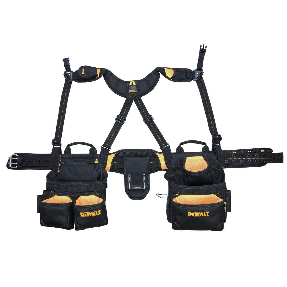 Black Tool Belt and Suspenders E12254