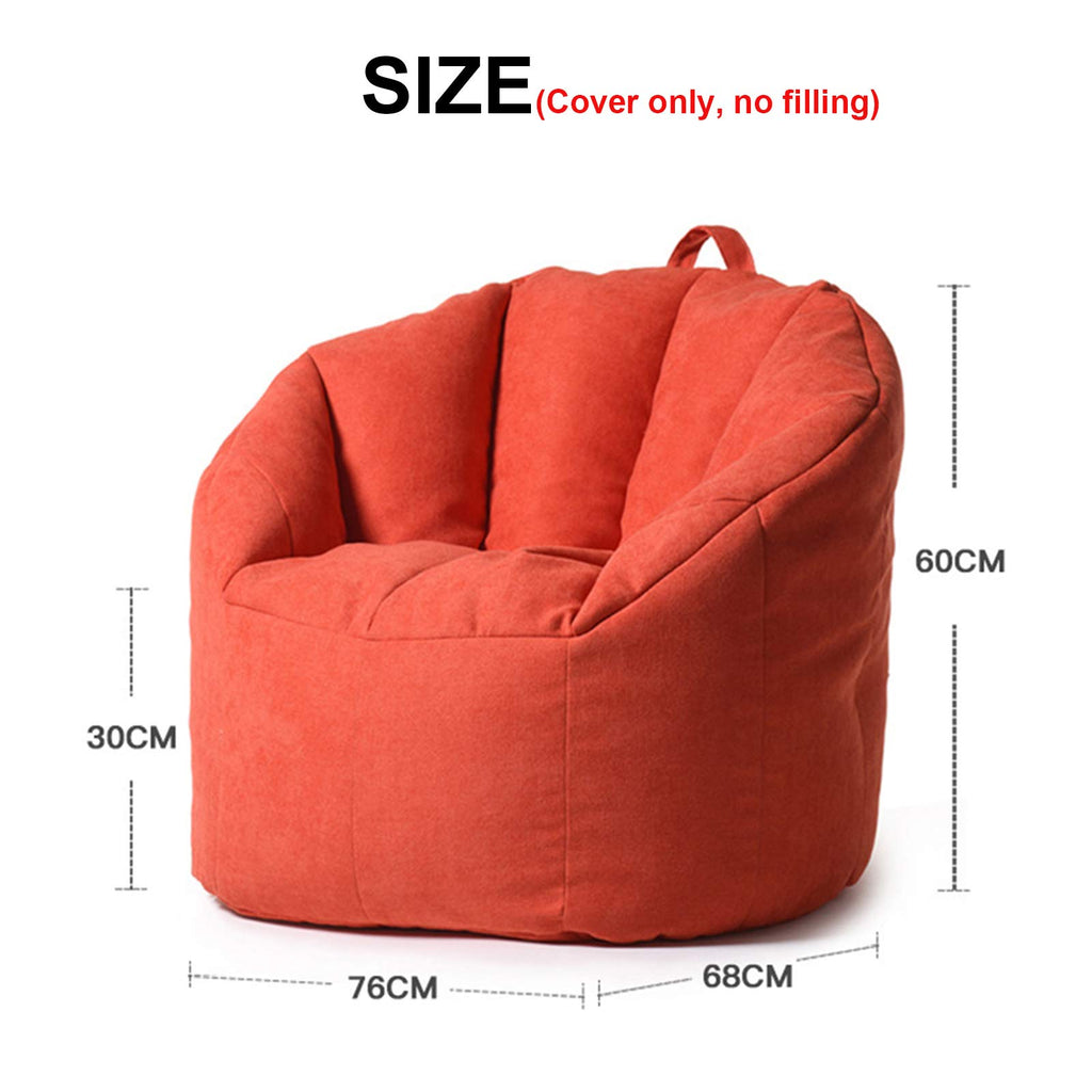 Cotton Velvet Large Bean Bag Chair Cover A932