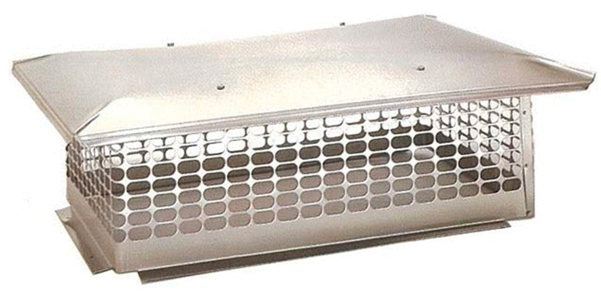 Multi Flue 304 Stainless Steel Chimney Cap 17" x 41" X46467