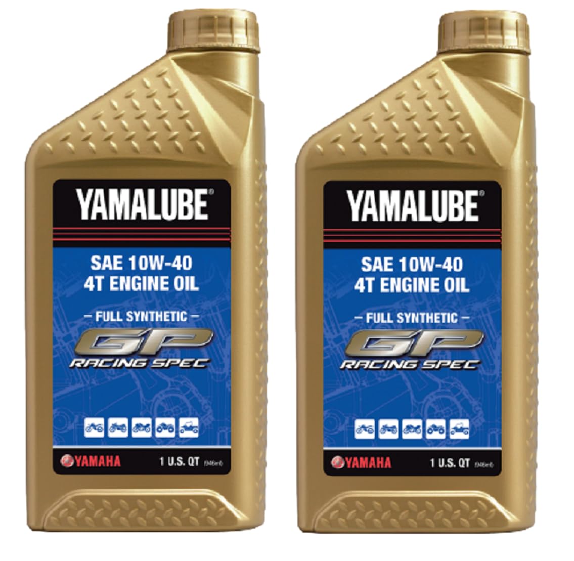 10W-40 Full Synthetic Engine Oil 2 Pack Q38978