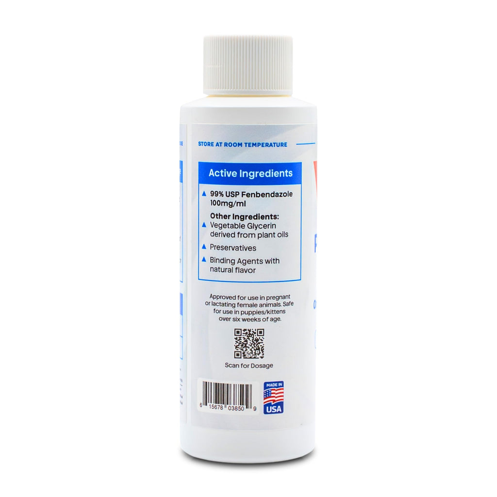 Broad-Spectrum Oral Suspension 10% for Dogs and Cats 120ML/4.1oz Bacon Flavor S827013