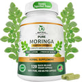 Organic Moringa Capsules 800mg 120 Count M4920