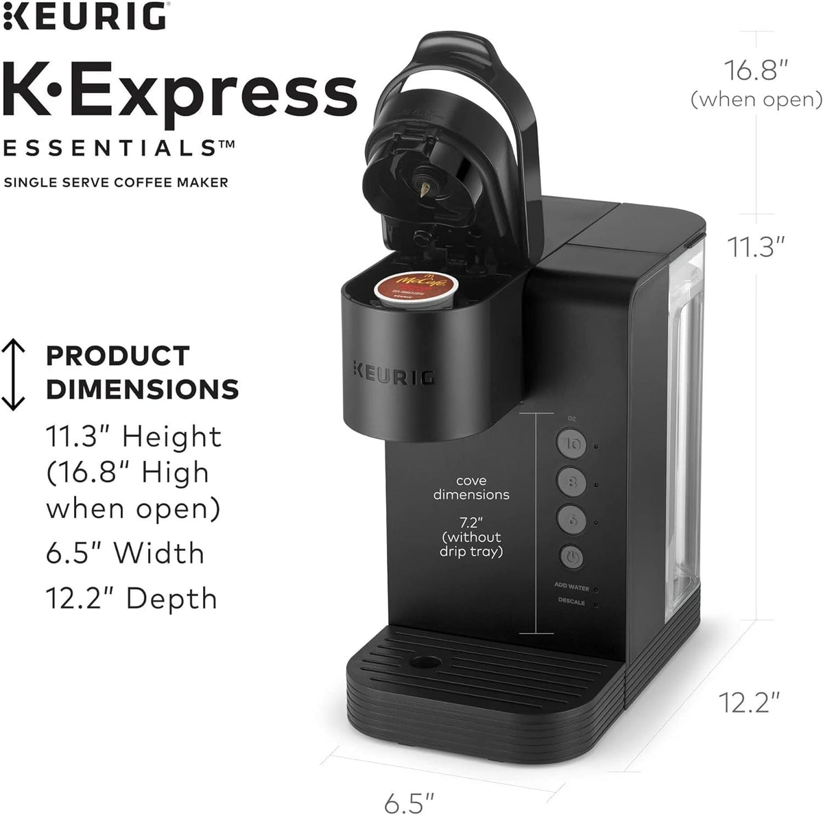 Single Serve K-Cup Pod Coffee Maker R821421