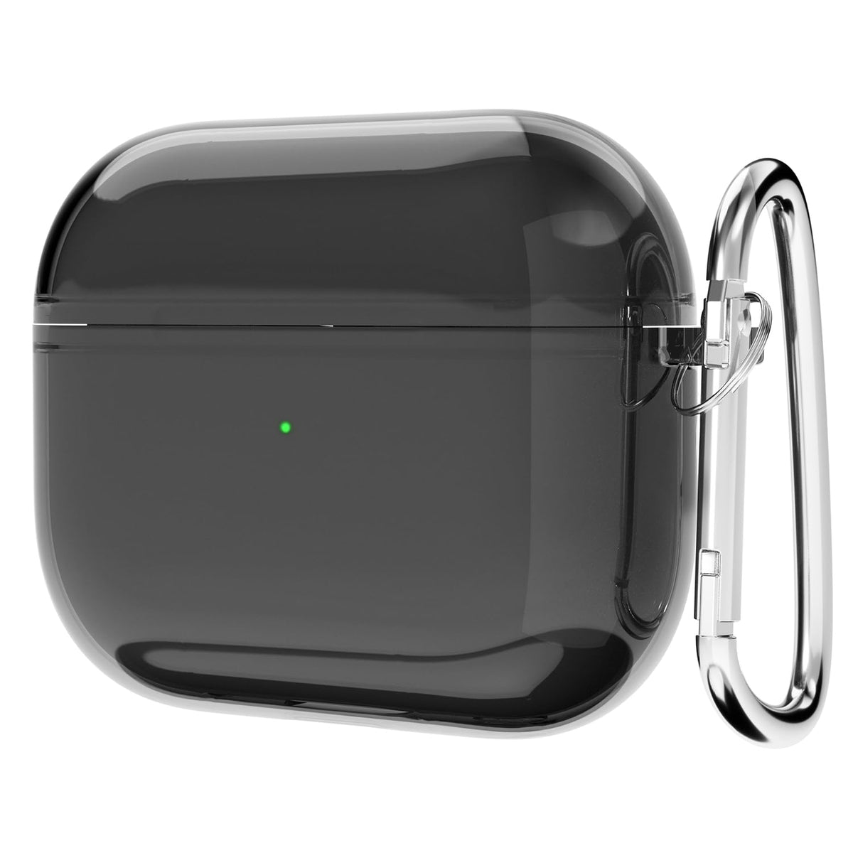 Clear Hard Plastic Airpods 3 Case with Keychain T193996