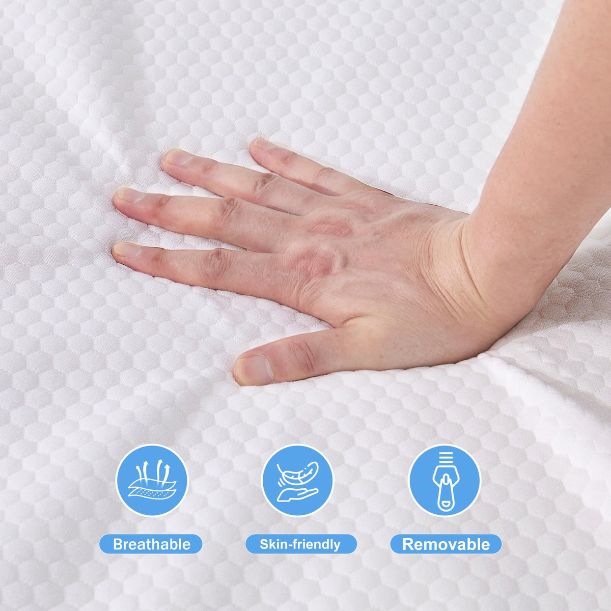 Mini Crib Mattress Dual-Sided Foam with Washable Cover P50872