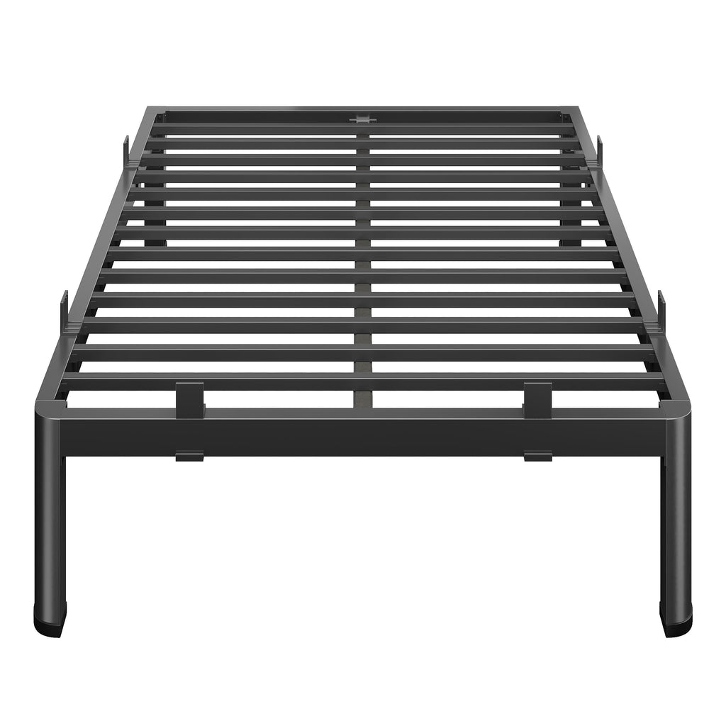 18 Inch Metal King Bed Frame with Steel Support V9695