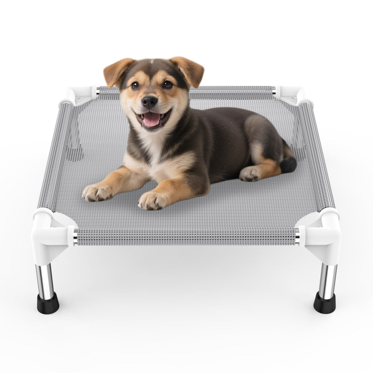 Lightweight Elevated Dog Bed with Cooling Fabric J608308