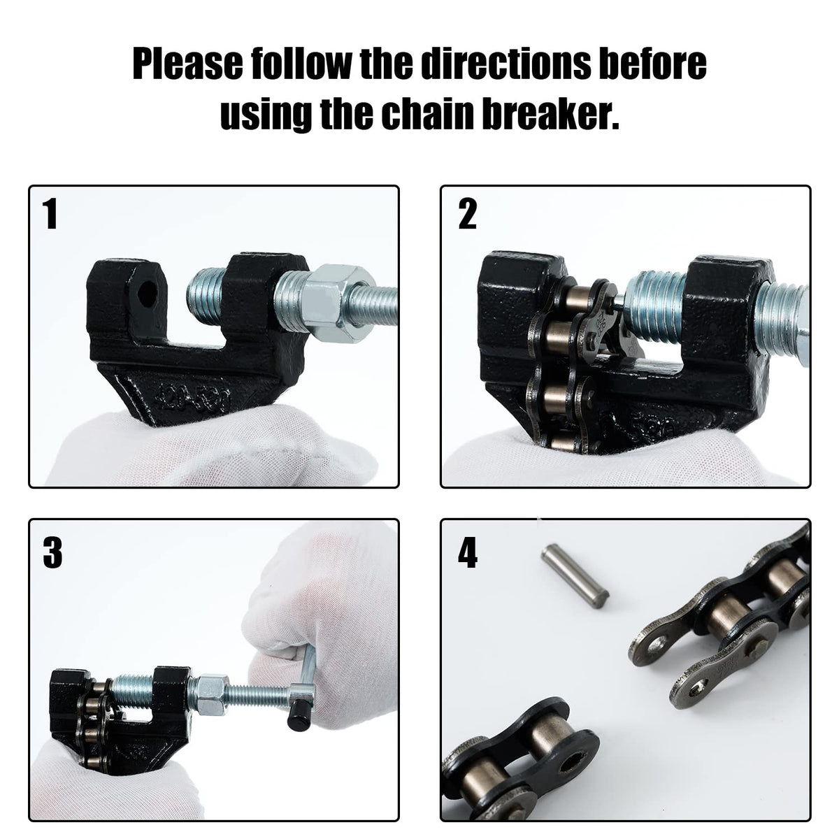 Chain Breaker Tool for 420-530 Roller Chain A2539