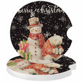 Absorbent Ceramic Stone Car Coasters Set of 2 L818