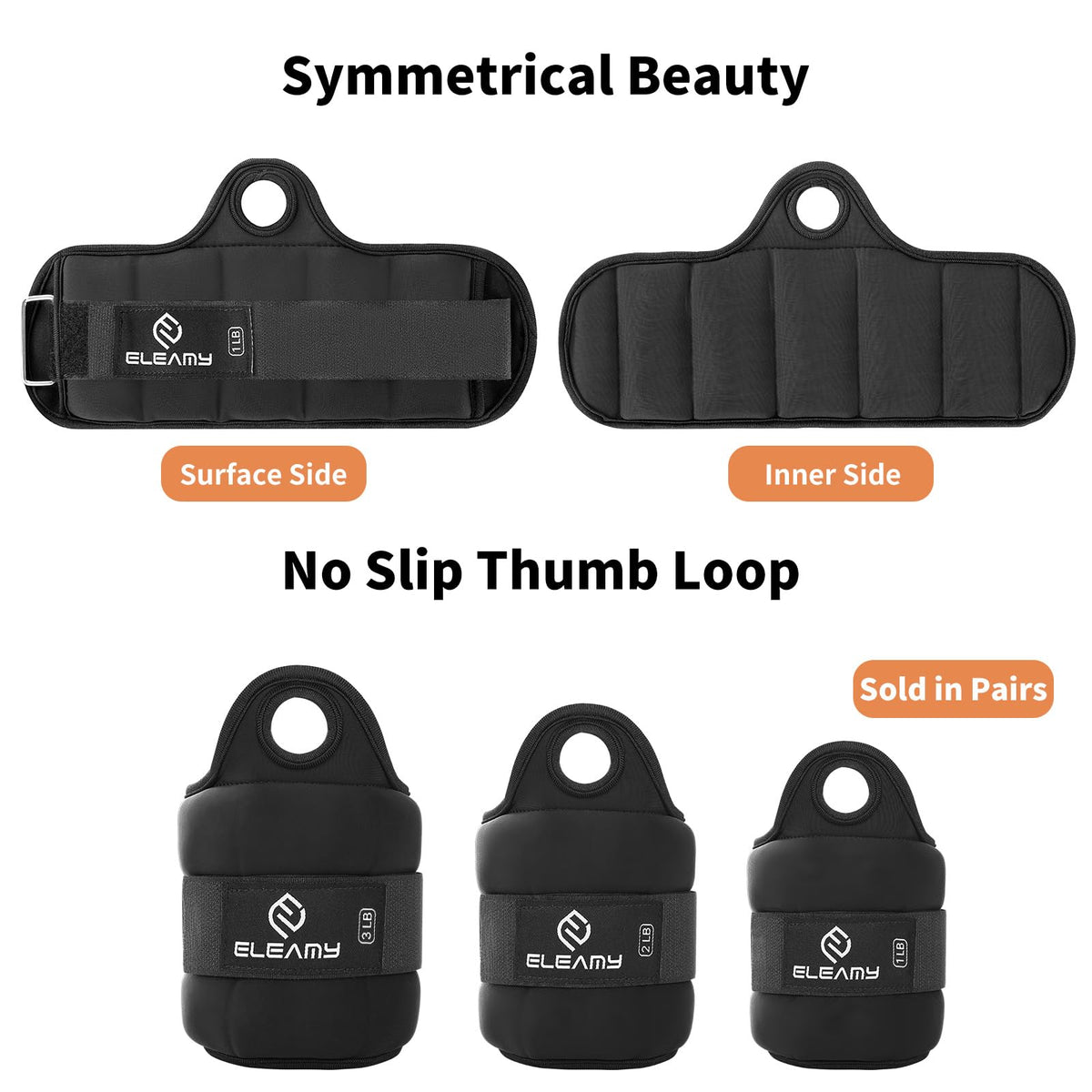 4 lbs Ankle Weights and Wrist Weights Set E97956