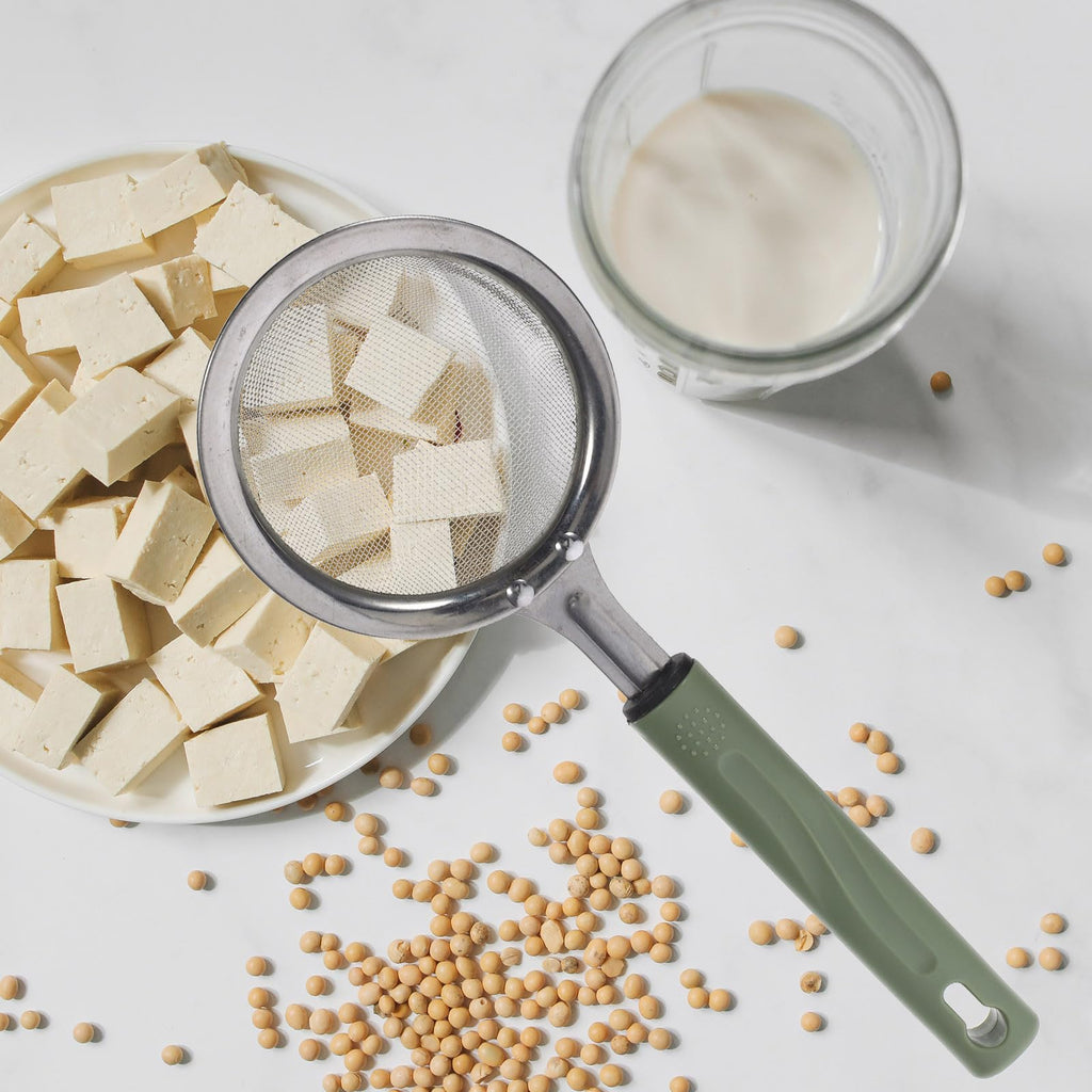 Stainless Steel Food Mesh Strainer with Handle D64088