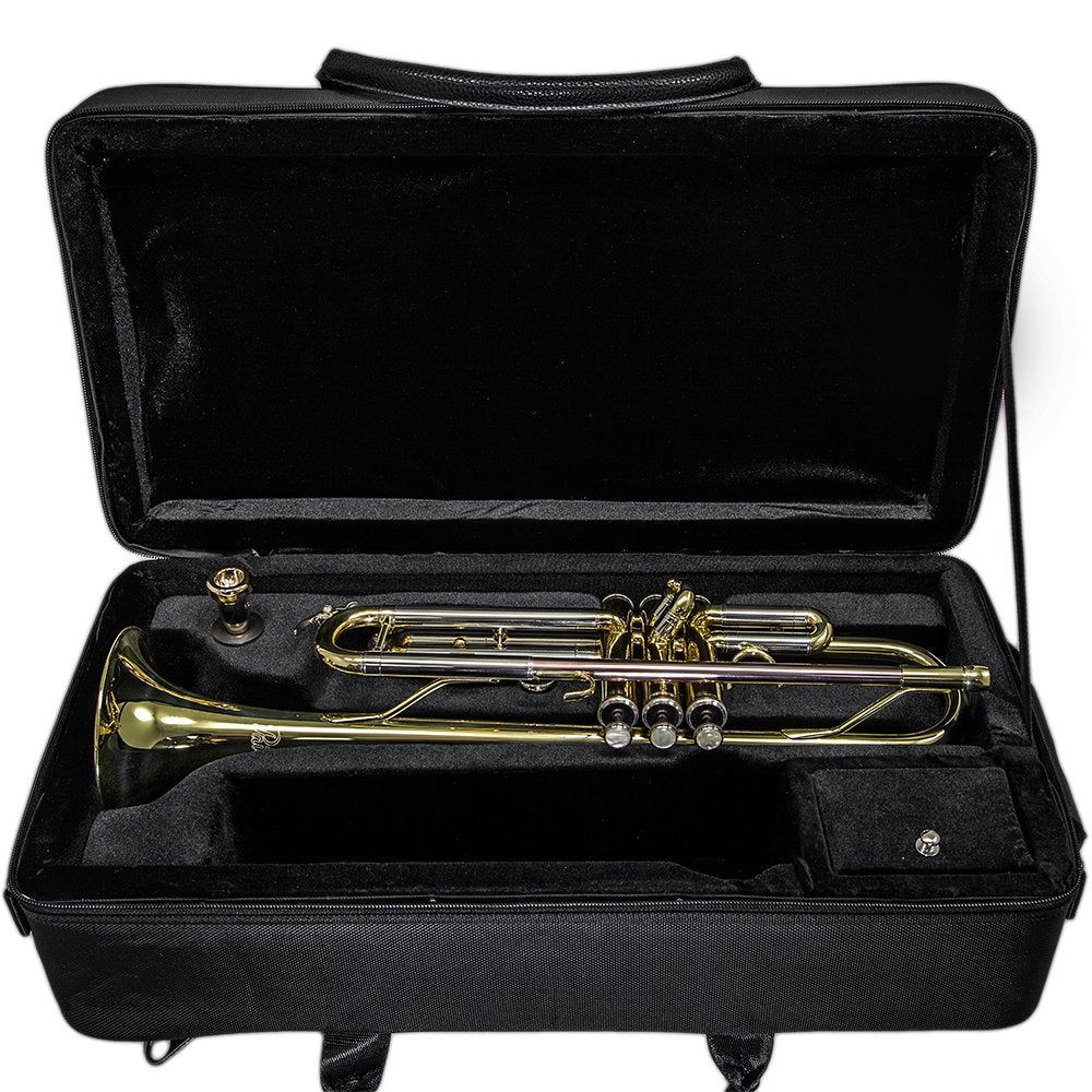 Lightweight Trumpet Case with Backpack Straps D609049