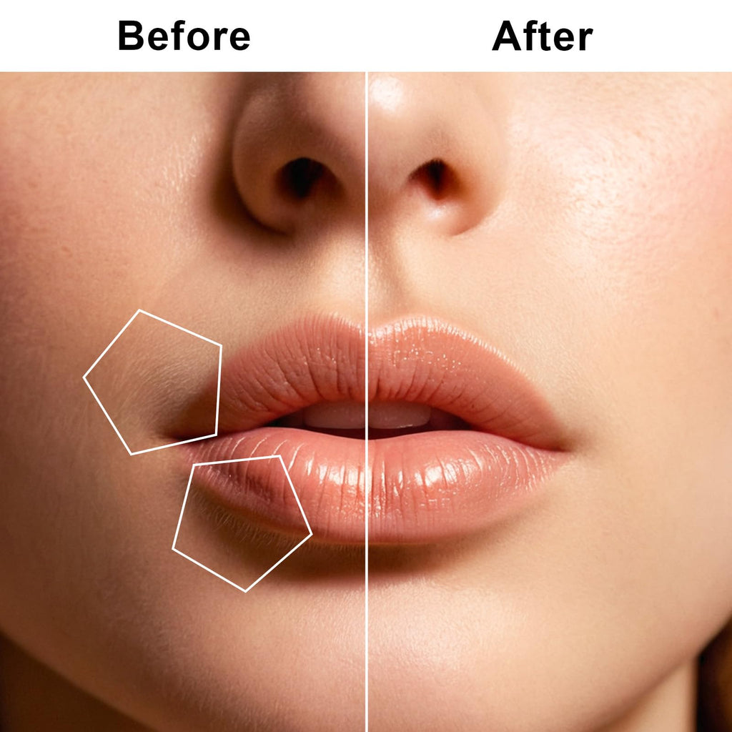Facial Hair Removal USB Rechargeable 3 Replacement Heads W55343