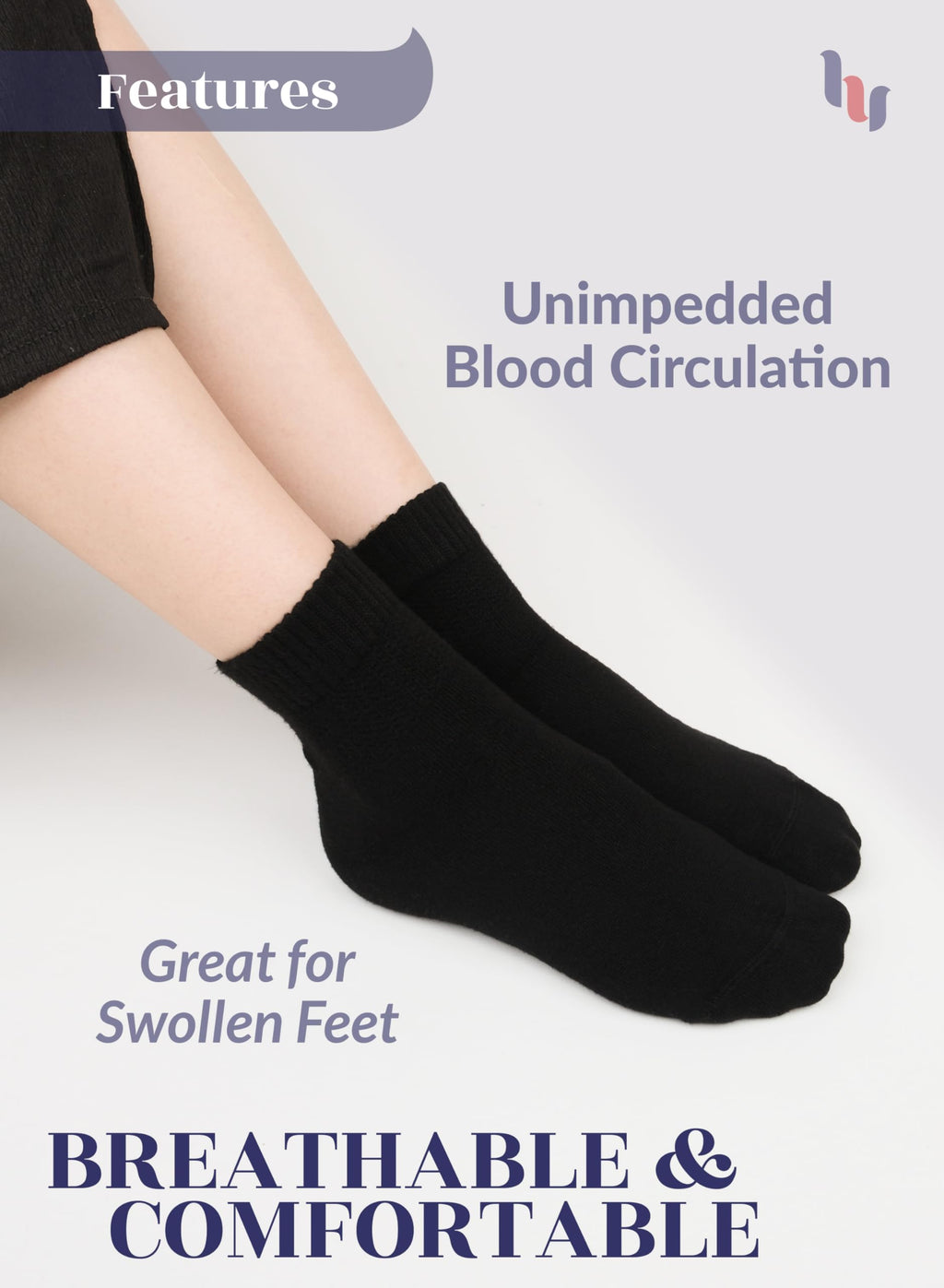 Cotton Ankle Socks Women 4-8 Pairs C319806