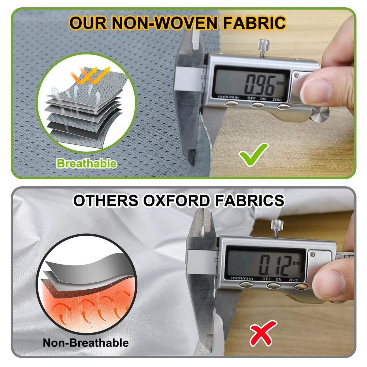 14-16ft 8 Layers Heavy Duty RV Cover M6951