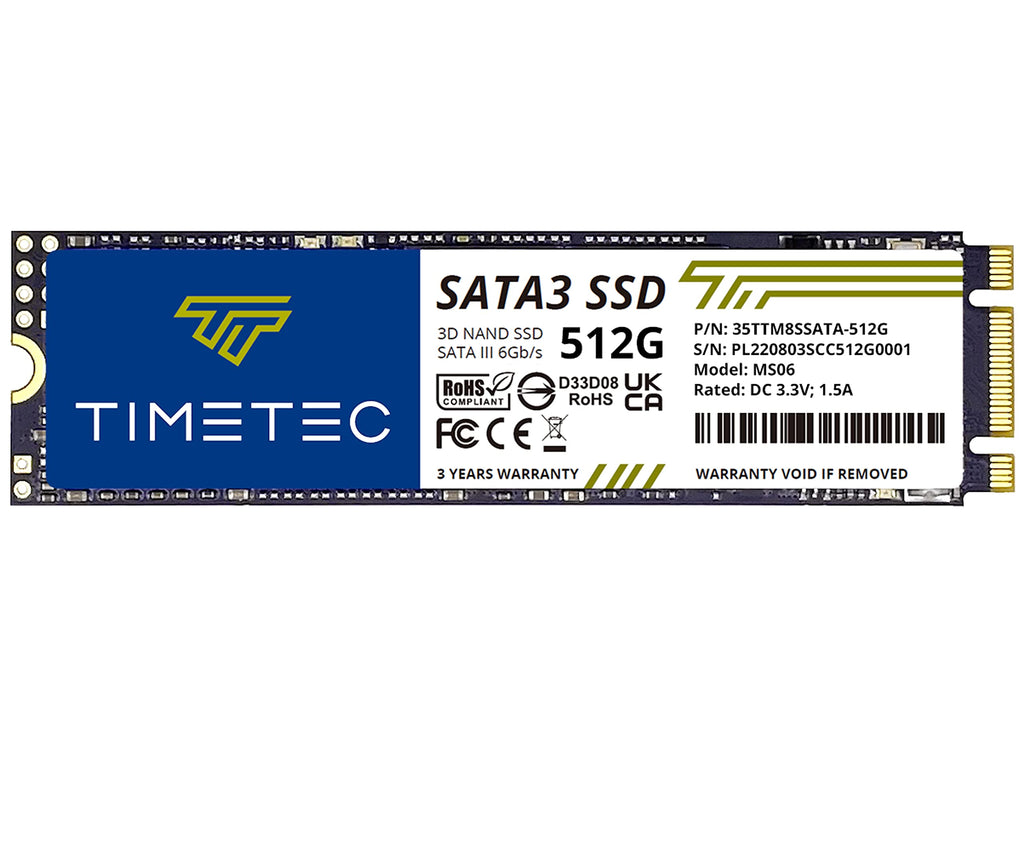 512GB M.2 2280 SATA III Internal Solid State Drive W35938
