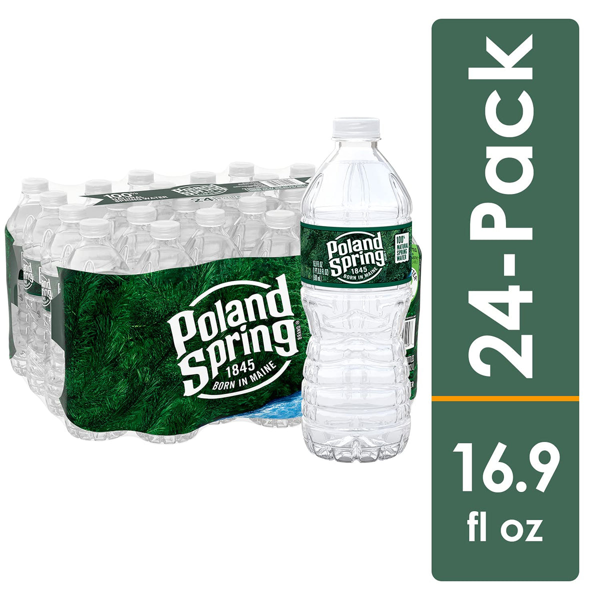 Spring Bottled Water 16.9 Fl Oz 96 Pack M52793