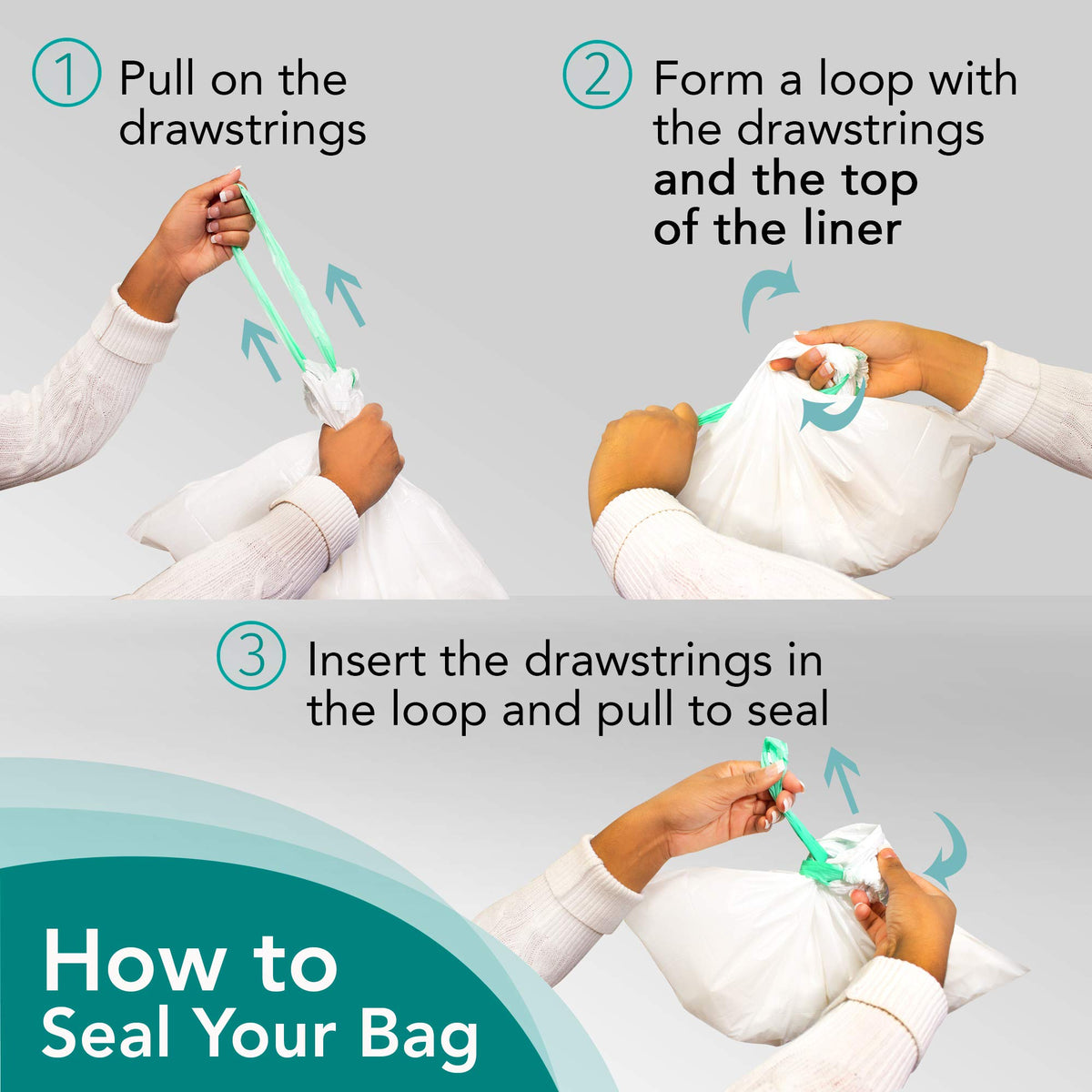 Disposable Commode Liners 60 Count W4295
