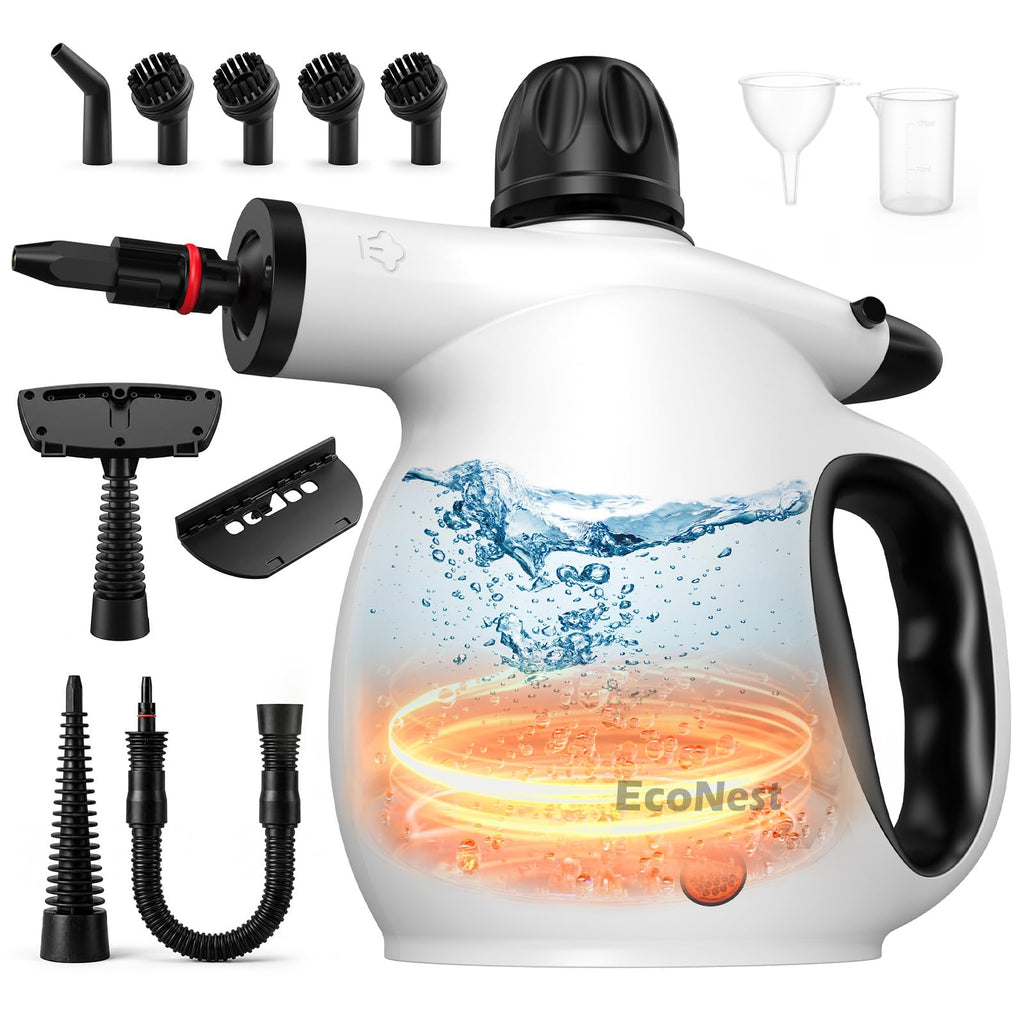 Handheld Steam Cleaner with 11PCS Accessories O25869