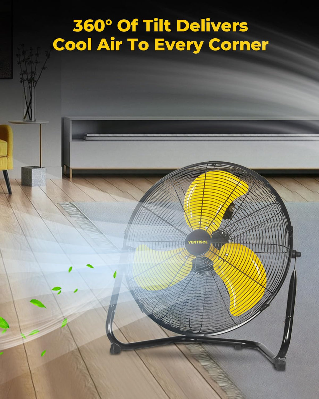 20 Inch 3 Speed Portable Floor Fan M344