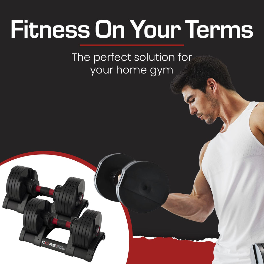 Adjustable Dumbbell Weight Set V658